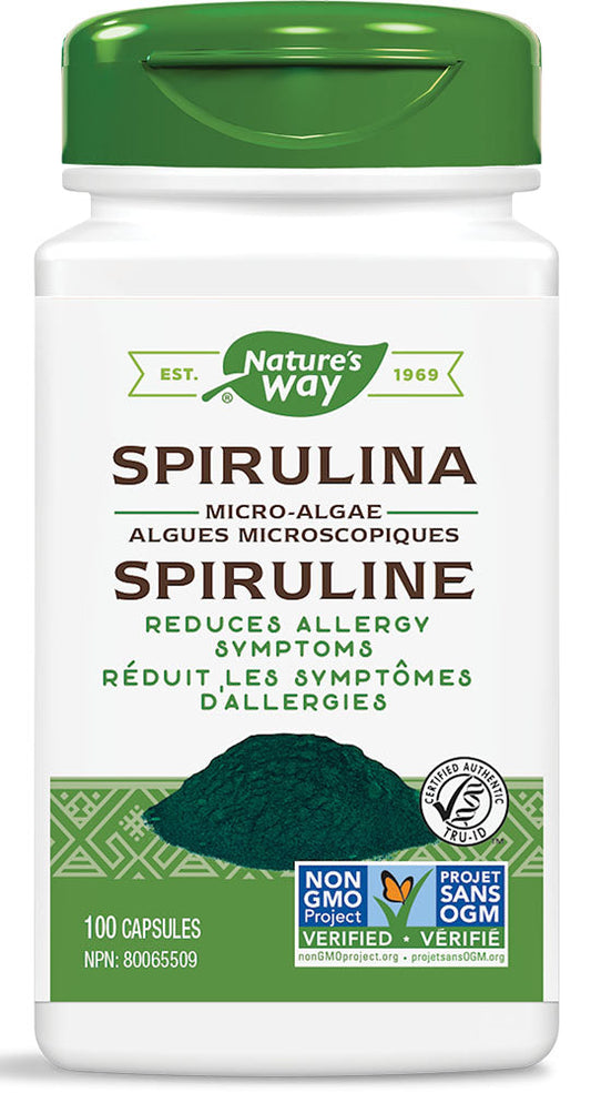 NATURE'S WAY Spirulina (100 caps)