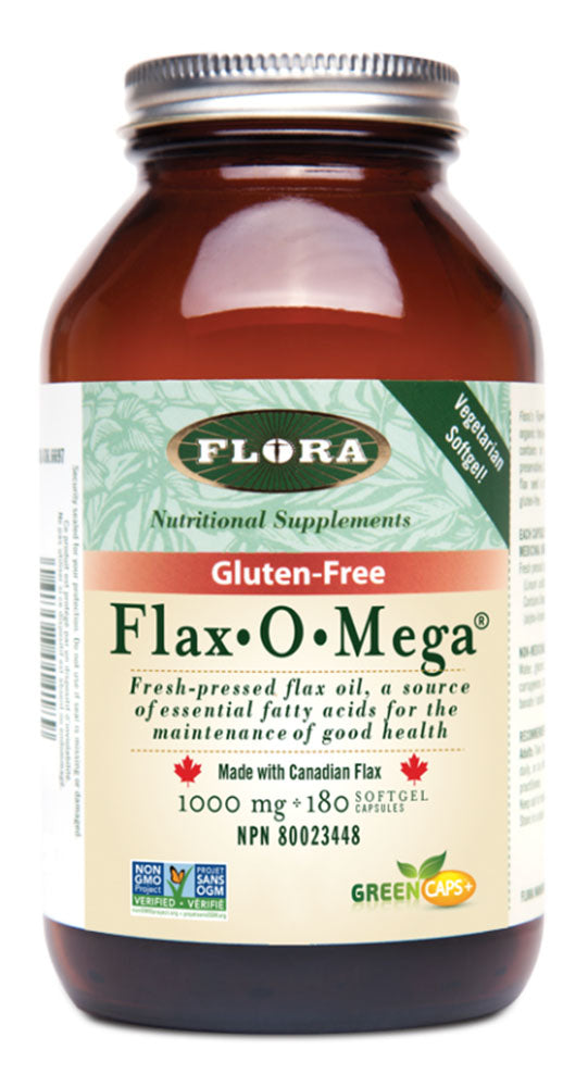FLORA Flax-O-Mega (1000mg - 180 sgels)