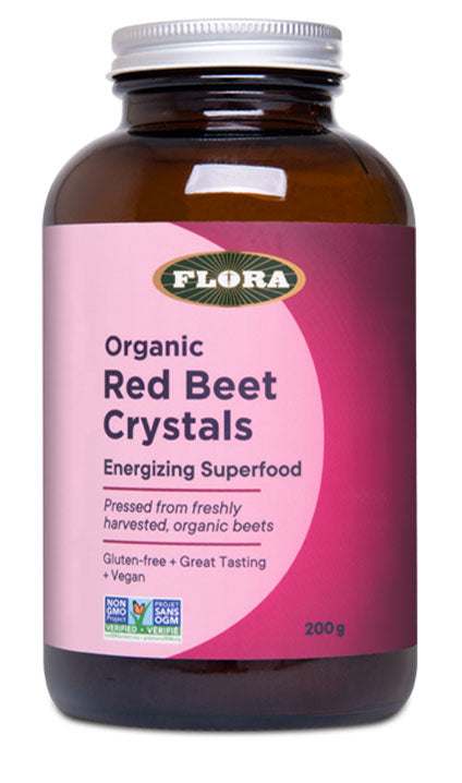 FLORA Organic Red Beet Crystals (200 gr)