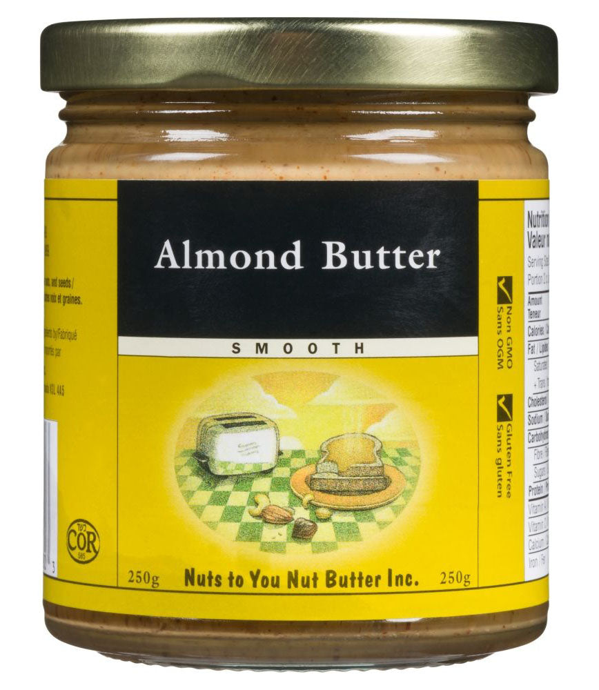 NUTS TO YOU Almond Butter (Smooth - 250 gr)