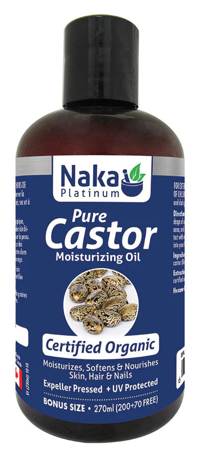 NAKA PLATINUM Pure Castor Moisturizing Oil (270 ml)