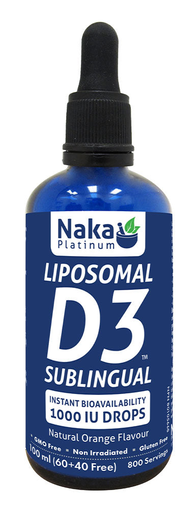 NAKA Platinum Liposomal D3 (1000 IU - 100 ml)