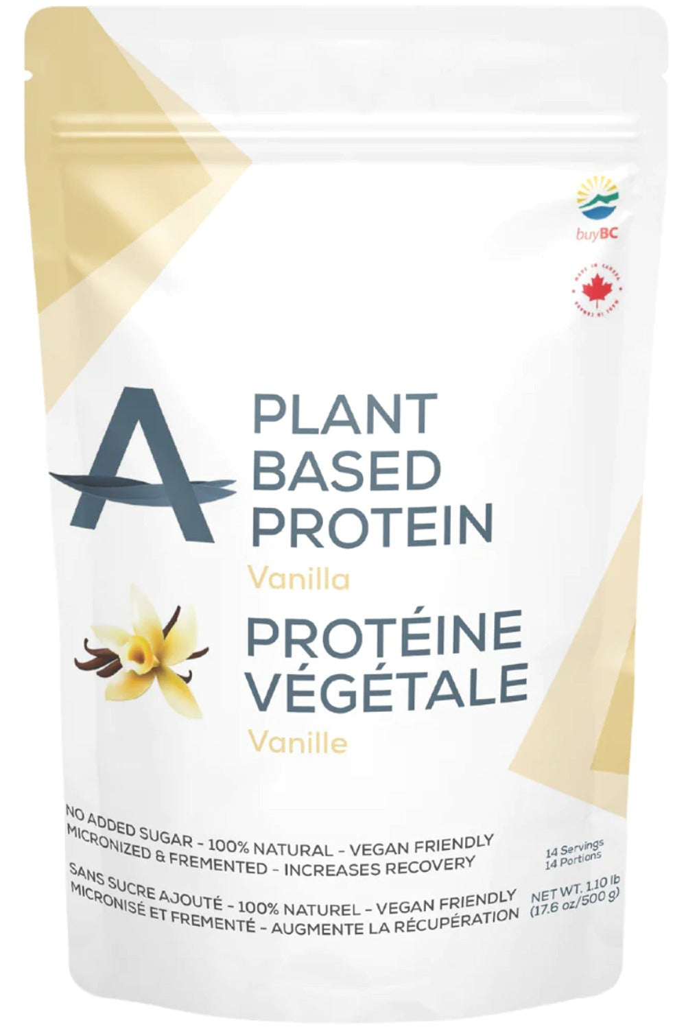 AURA NUTRITION Plant-Based Protein (Vanilla - 500 gr)