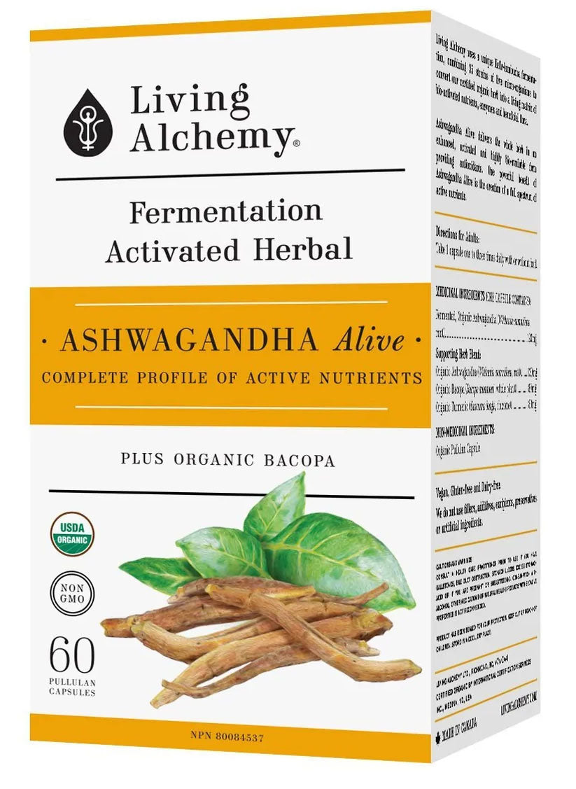 LIVING ALCHEMY Ashwagandha Alive (60 caps)