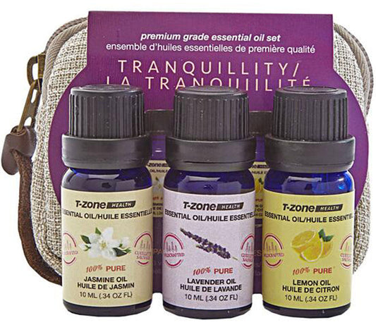 T-ZONE Health Tranquility Essential Oils (3 x 10 ml)