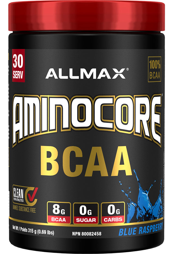 ALLMAX AMINOCORE BCAA (Blue Raspberry - 315 gr)