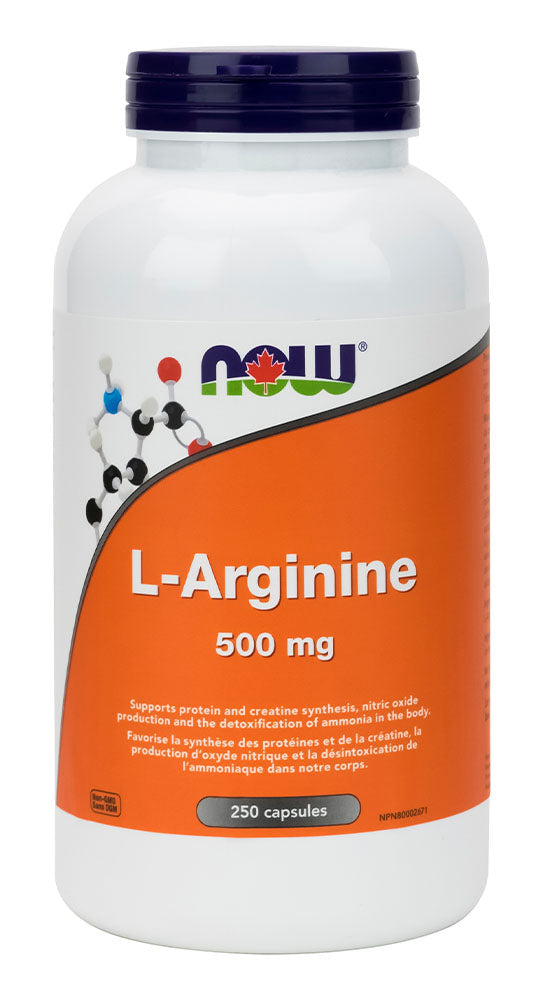 NOW L-Arginine (500mg - 250 caps)
