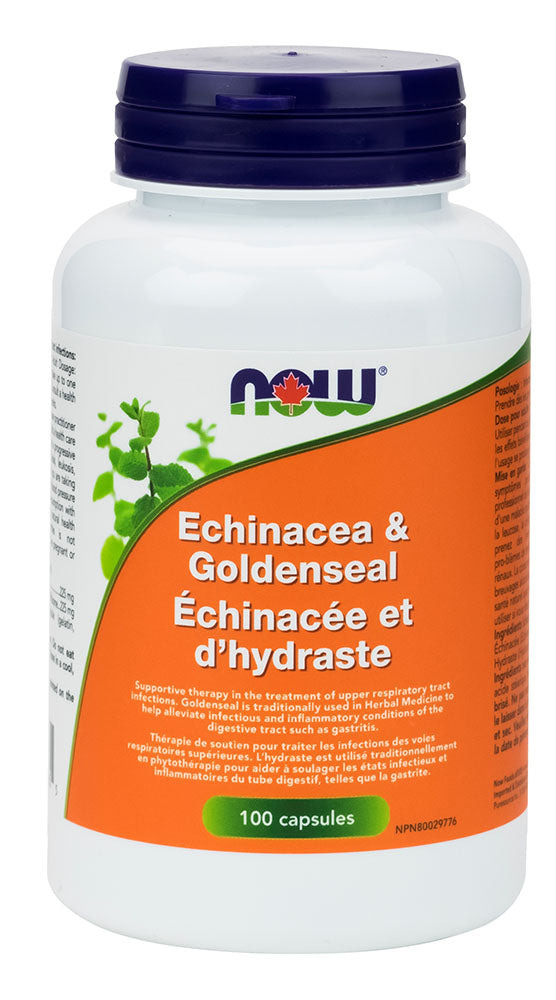 NOW Echinacea & Goldseal (225 mg - 100 caps)