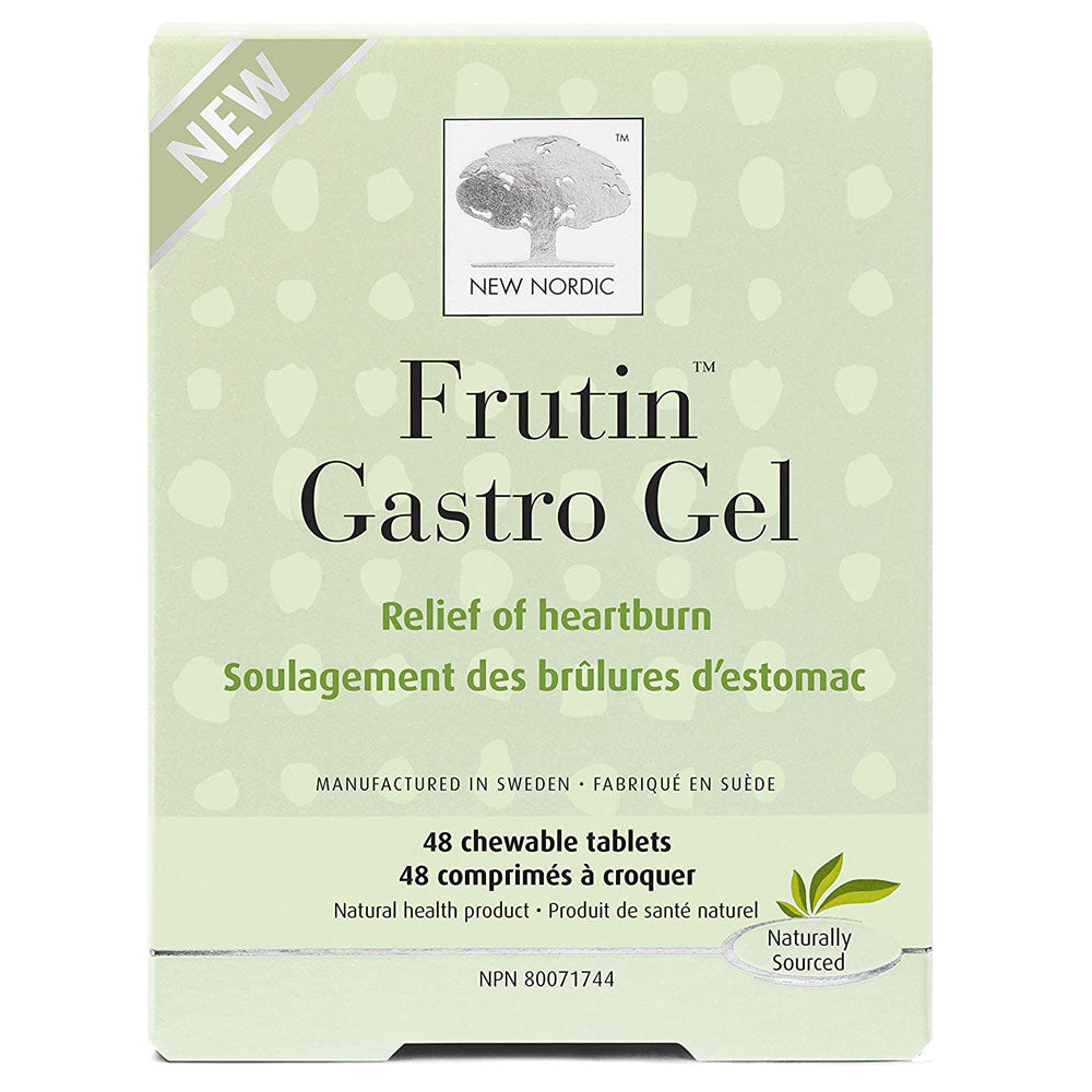 NEW NORDIC Frutin Gastro Gel (48 chew tabs)