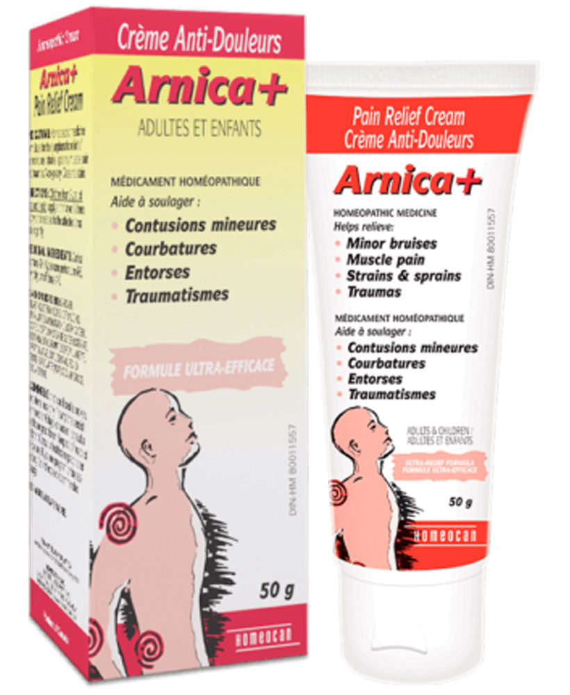HOMEOCAN Arnica + Pain Relief Cream (50 gr)