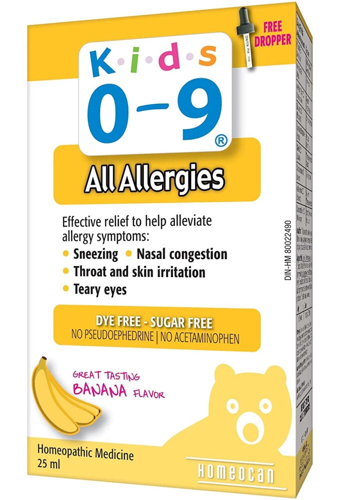 HOMEOCAN Kids 0-9 Allergy (25 ml)