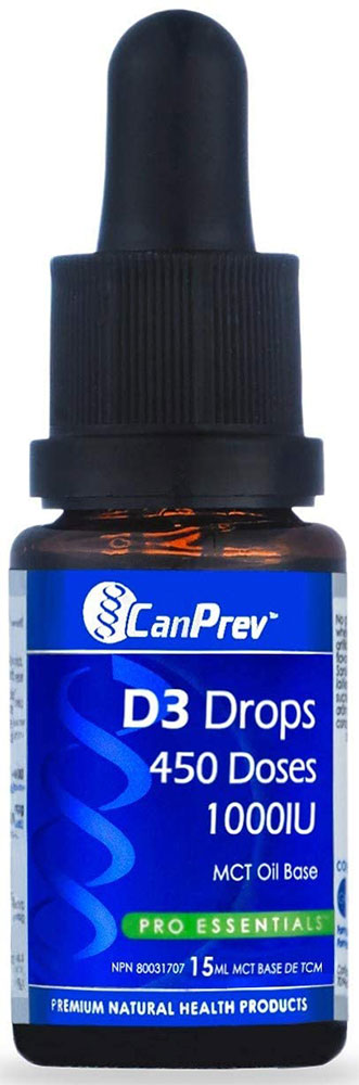 CANPREV D3 Drops 1000 IU- MCT base (15 ml)