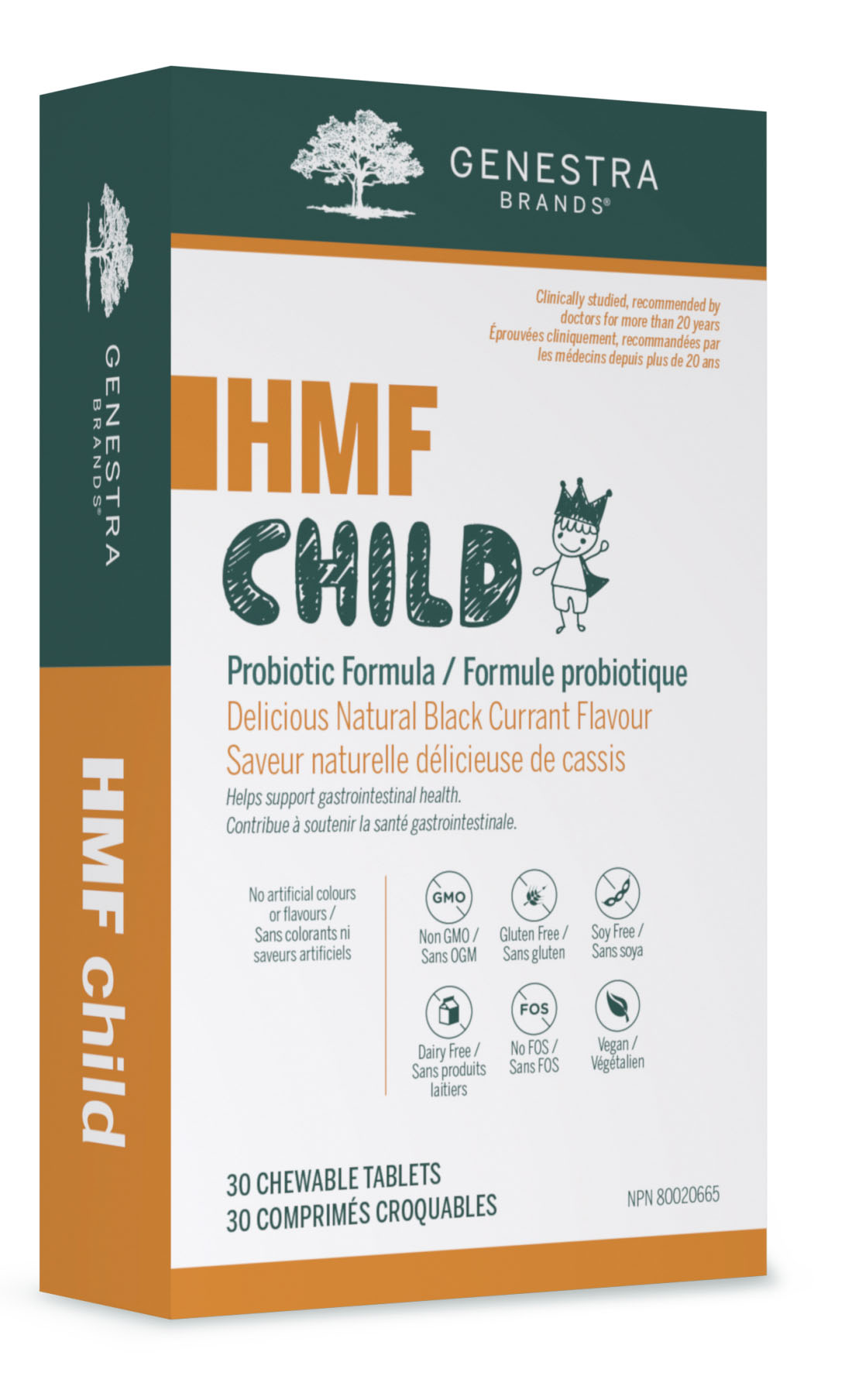 GENESTRA HMF Child (Blackcurrant - 30 tabs)